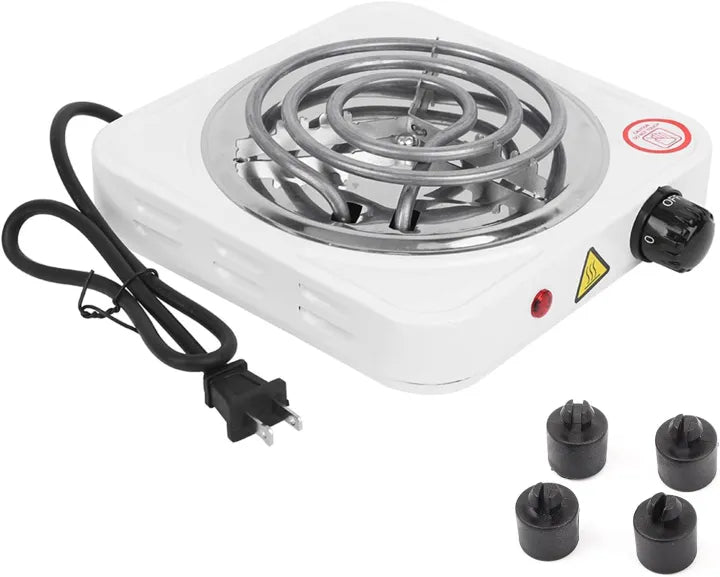 Slim Electric Hot Plate Burner (Stainless Steel)