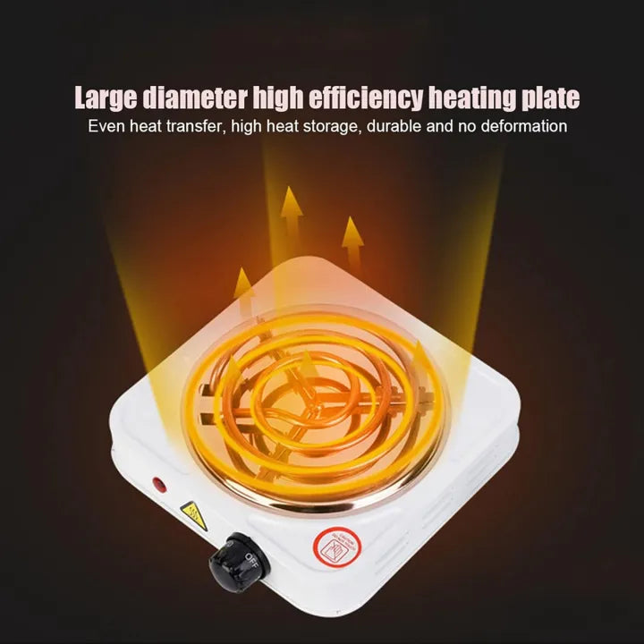 Slim Electric Hot Plate Burner (Stainless Steel)
