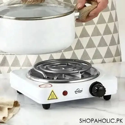 Slim Electric Hot Plate Burner (Stainless Steel)